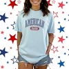 Simply Sage Market Women's Varsity American Babe Short Sleeve Garment Dyed Tee - 2 of 3