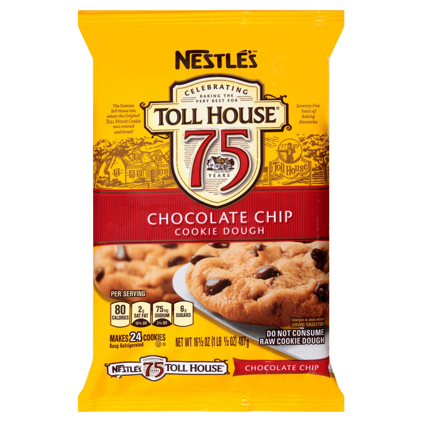 Тесто 16. The famous toll House cookie.