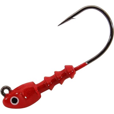 Bomber Lures Saltwater Grade 1/4 oz. Shad-Head Jig - Red