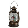 Northlight LED Lighted Snowman and Christmas Trees Snow Globe Lantern - 8" - 4 of 4