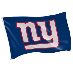 NFL New York Giants 3 x 5 Outdoor Durable House Flag with Grommets | Sport Team Flag & Banner | Indoor Wall Decor Flag - 1 of 4