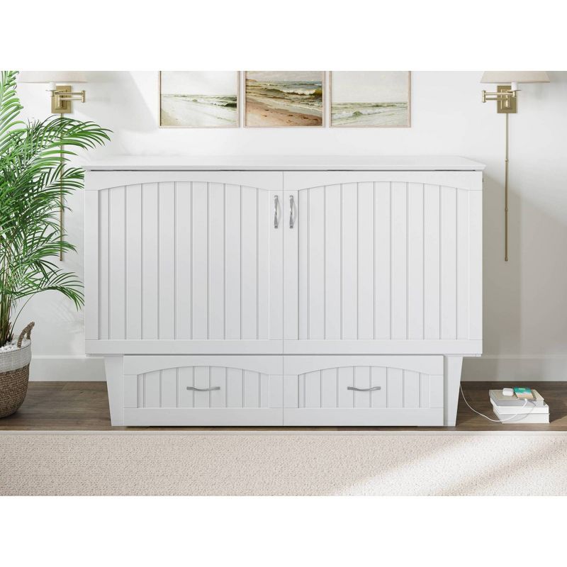 Nantucket Murphy Bed Chest USB Turbo Charger - AFI, 6 of 21