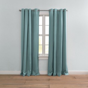 BrylaneHome BH Studio Room-Darkening Grommet Panel - 1 of 4