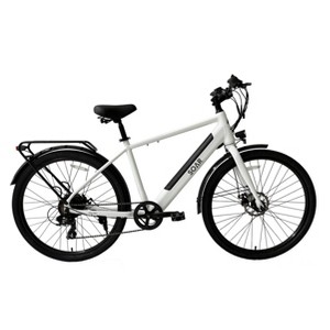 Soar Adult City SO 350 27.5'' Step-Over Electric Cruiser Bike - 1 of 4