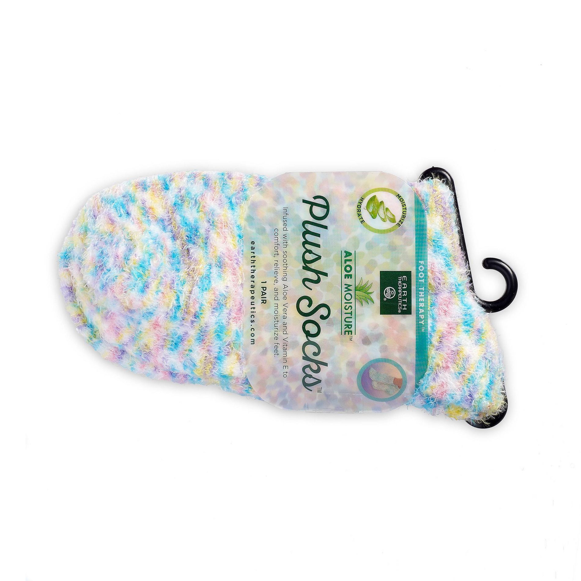 Earth Therapeutics Aloe Moisture Socks - Green Impression