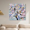 Art Remedy Blossoming in Pastels Pastel Color Abstract Wall Art Unframed - 2 of 4