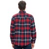 Ashford & Brooks Mens Flannel Button Down Plaid Long Sleeve Casual Shirt - 3 of 4