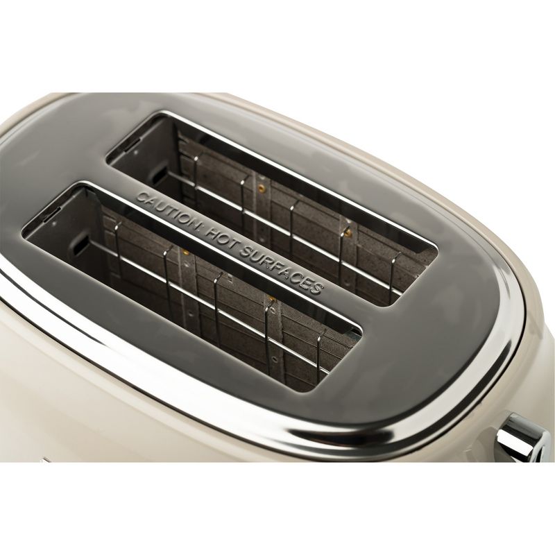 Haden 75003 Dorset Wide Slot Stainless Steel Body Countertop Retro 2 Slice Toaster with Adjustable Browning Control, 5 of 9