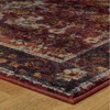 Oriental Weavers Andorra 7153A Red/ Purple Indoor Area Rug - 1'10" x 3'2" - 2 of 4