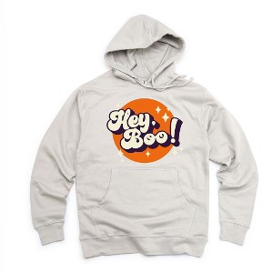 Simply Sage Market Women's Graphic Hoodie Retro Hey Boo - 1 of 3