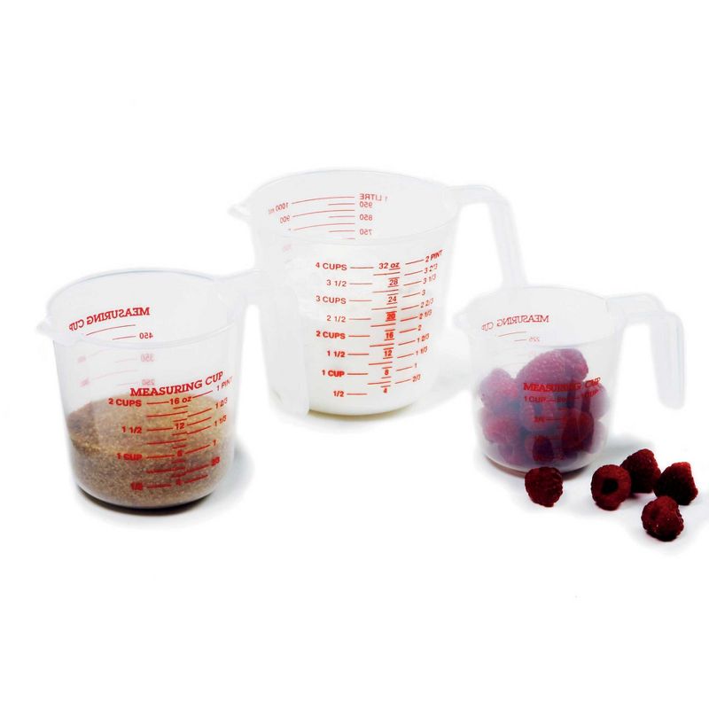 Norpro 4-Cup Capacity Plastic Measuring Cup (4 Pack), 5 of 6