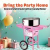 Cotton Candy Maker with Cart  Easy-to-Use Portable Candy Floss Machine with Drawer for Pa - 3 of 4