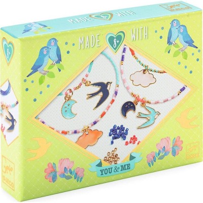 DJECO Sky Multi-Wrap Beads & Jewelry Kit, Includes 475 Beads, Charms, and Accessories, Ages 8 and Up
