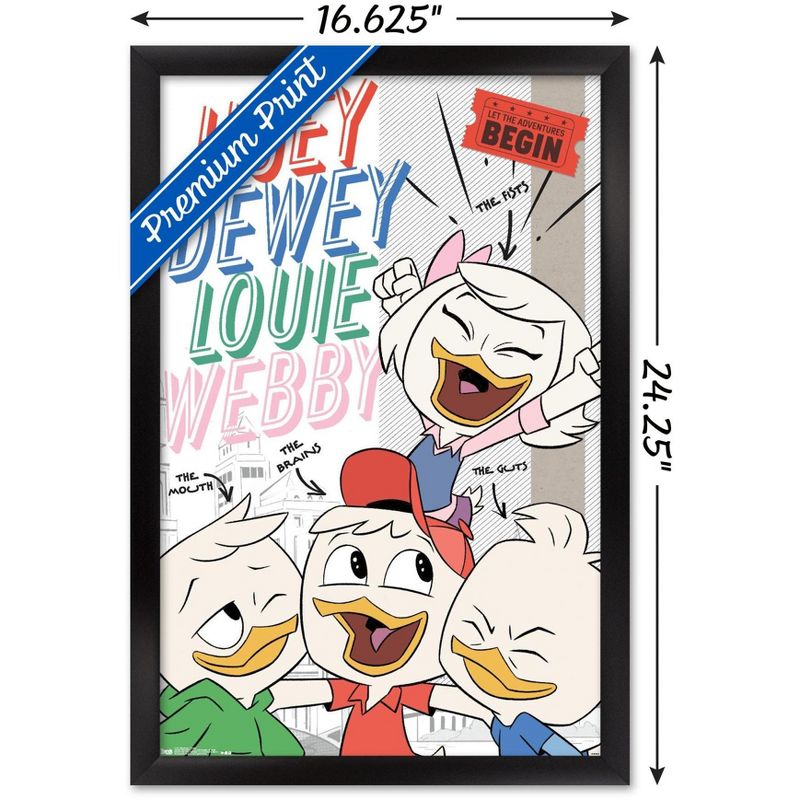 Trends International Disney Ducktales - Names Framed Wall Poster Prints, 3 of 7