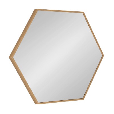 Rhodes Hexagon Wall Mirror - Kate & Laurel All Things Decor