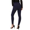 Women's Jeans High Waist Faux Denim Leggings with Pockets - 4 of 4