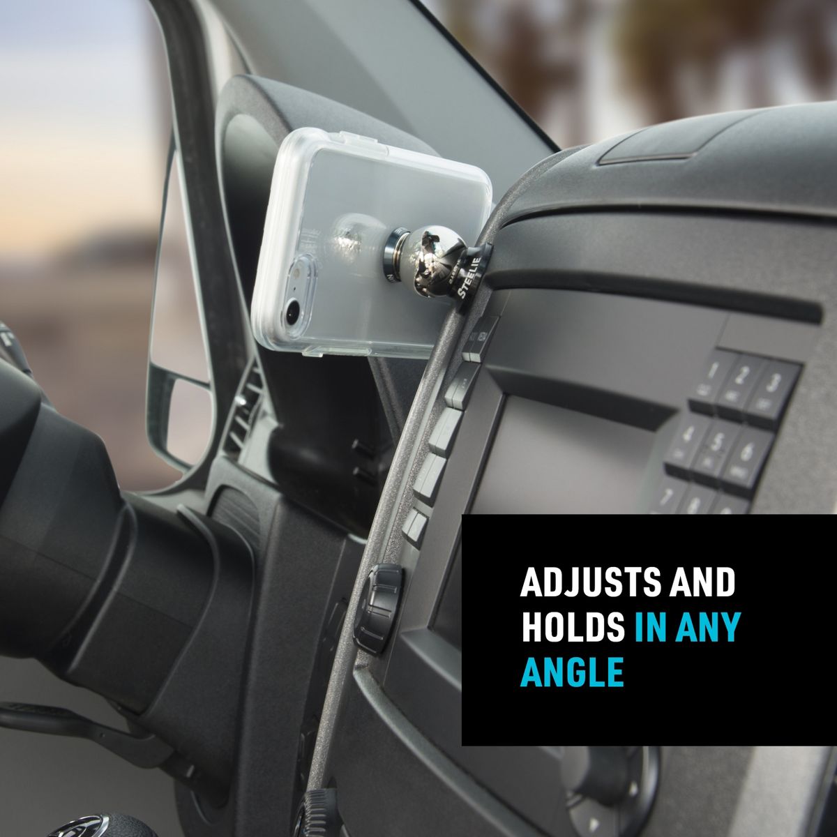 Nite Ize Steelie Dash Kit - Magnetic Cell Phone Holder for Car Dashboard - Phone Mount - Original - thumbnail 5