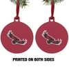Saint Josephs University Primary Logo Aluminum Holiday Christmas Tree Ornament  3.0" (7.6 cm) x 3.37" (8.6 cm) - 2 of 4