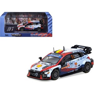 Hyundai i20 N Rally1 Hybrid #11 Winner "Rallye Monte-Carlo" (2024) "Hobby64" Series 1/64 Diecast Model Car by Tarmac Works - 1 of 4