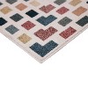 Orian Playroom Tile Border White Rug - 2 of 4