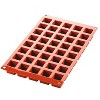 Silikomart Silicone Cube Mold .03 Oz, 24mm X 24mm x 24 mm H, 40 Cavities - 2 of 3