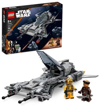 LEGO 75348 Star Wars Le Chasseur Fang Mandalorien Contre le TIE  Interceptor, Jouet de Vaisseaux Spatiaux pour Enfants avec 3 Minifigurines,  Figurine Droïde et Sabre Noir, Cadeau pas cher 