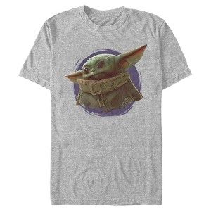 Men's Star Wars The Mandalorian The Child Circle Halo T-Shirt - 1 of 4