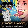 HealthA2Z PerkUp – Energy Booster Melt-in-Mouth Cubes with Natural Caffeine & B Vitamins – Lemon Flavor - 3 of 4