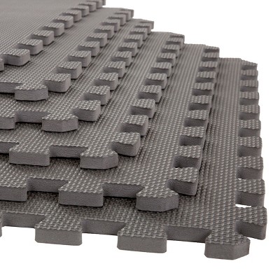 Fleming Supply Eva Foam Mat Floor Tiles For Yoga, Pilates, Cross