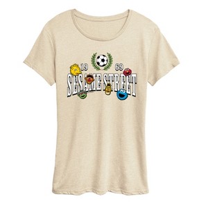 Women's - Sesame Street - Ss Soccer Jersey Short Sleeve Graphic T-Shirt - 1 of 4