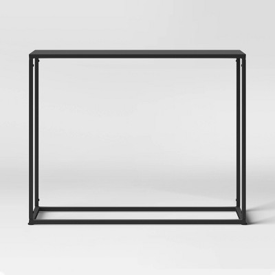 glasgow metal console table