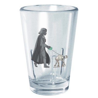 JoyJolt Set of (2) 15-oz Obi-Wan Kenobi Lightsaber Glasses 