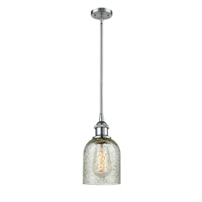 Caledonia - 1 Light Mini Pendant In Industrial Style-10 Inches Tall and 5 Inches Wide