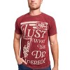 Dr. Pepper Just What The Dr Ordered Maroon Mineral Wash Oversized Crew Neck Short Sleeve T-shirt - 4 of 4