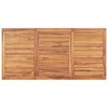 vidaXL Dining Table Warm brown Solid teak wood 70.9 x 35.4 x 30.3 in - 4 of 4
