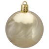 Northlight Shatterproof Shiny Christmas Ball Ornaments 2.5" (60mm) - Champagne Gold - 60ct - 3 of 3