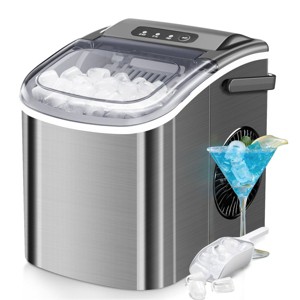 Kismile 26-lb Ice Per day Countertop or portable Bullet Ice Maker - 1 of 4