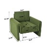 Christopher Knight Home Willis Modern Boucle Upholstered Accent Chair with Round Arm - 3 of 4