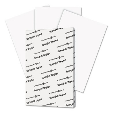 Springhill Digital Index White Card Stock, 92 Bright, 90 lb Index Weight, 11 x 17, White, 250/Pack