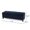 CAVINAS 51" Velvet Storage Ottoman Bench with Lift-Top,Multi-Functional End of Bed Storage Bench,Ottoman Foot Rest for Living Room,Office - 3 of 4