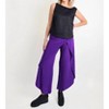 Women's Asymmetrical Hem Wrapped Pant - Focus Fashion - 2 of 4