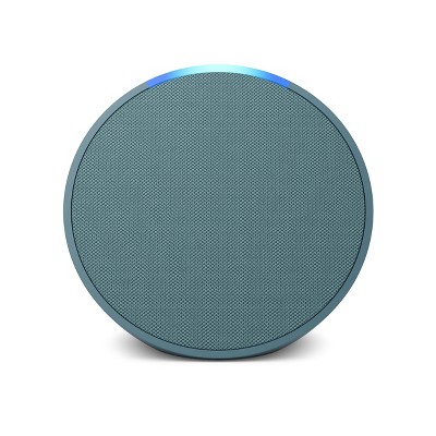 Amazon Echo Pop (1st Gen, 2023 Release) Full sound Compact Smart Speaker with Alexa- Midnight Teal