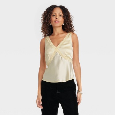 Women's Lace Trim blouse - A New Day™