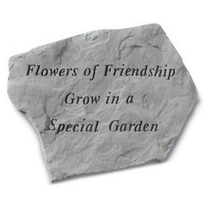 Kay Berry Flowers of Friendship Accent Rock - 1 of 1