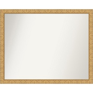 Amanti Art Lila Non-Beveled Wood Framed Bathroom Vanity Wall Mirror - 1 of 4