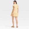 Women's Flutter Short Sleeve Woven Mini Skater Dress - Universal Thread™ - 2 of 3