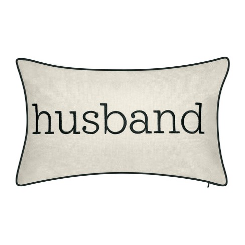 Husband hotsell pillow case