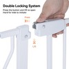 GOTGELIF Baby Safety Gate with Pet Door 29.5" to 48.4" Wide - Auto Close - Pressure Mount - Cat Door - 4 of 4