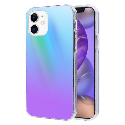 Mirror of The Sky Hard Hybrid Plastic TPU Cover Case For Apple iPhone 12 Mini (5.4") - Multi-Color