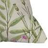 20"x20" Deny Designs Nadja Little Blooming Wildflowers Square Outdoor Throw Pillow Beige - 2 of 4